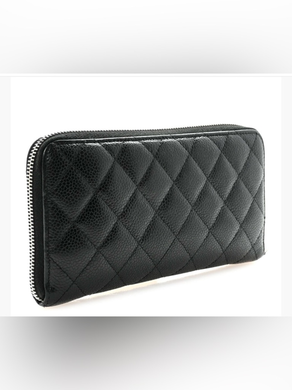 CHANEL Timeless Classic Lambskin  Zip around Wallet - Picture 3 of 12